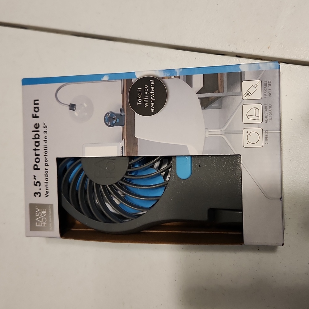 3.5 " Portable Fan